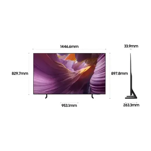 [삼성] 2025 OLED SF8E (163cm) 65인치 TV KQ65SF8EAEXKR