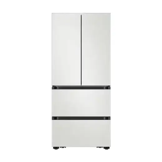 [삼성] Bespoke AI 김치플러스 4도어 키친핏 Max 420L (메탈쿨링 선반) RK80F42E2A