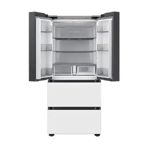[삼성] NEW 비스포크 AI 김치플러스 4도어 487L 1등급 클린 화이트 RK80F49C1W