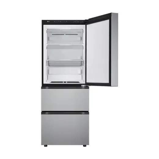 [엘지] 디오스 오브제컬렉션 김치톡톡 Fit & Max 3도어 김치냉장고 324L 솔리드 그린/솔리드 실버 Z334SGS171